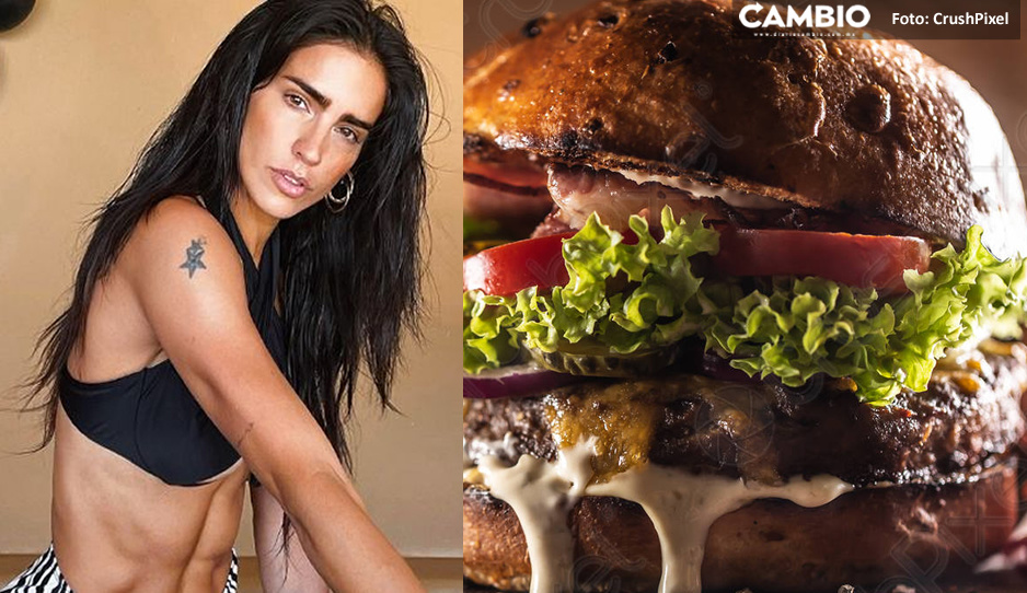 ¡Chica fit que se respeta! Bárbara de Regil enfurece porque le dan una hamburguesa durante grabación