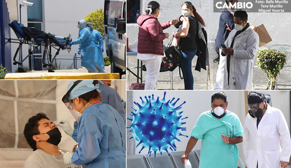 Federación reconoce al Sistema de Salud Poblano como el mejor en combatir al COVID