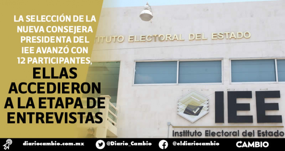 INE define a 12 finalistas para ser la nueva consejera presidenta del IEE en Puebla
