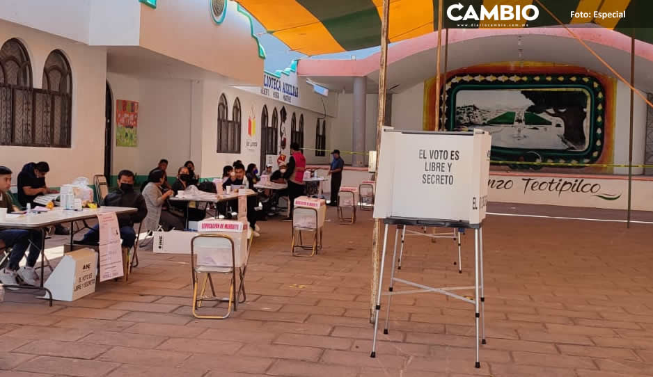 Baja participación en la Consulta de Revocación de Mandato en Tehuacán