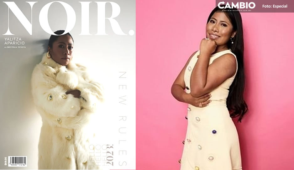 ¡Qué elegancia la de Francia! Yalitza Aparicio modela un precioso abrigo de peluche (FOTO)