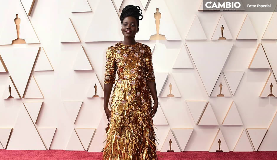 ¡Hermosa! Lupita Nyong’o se roba las miradas en la Alfombra Roja de los(02)