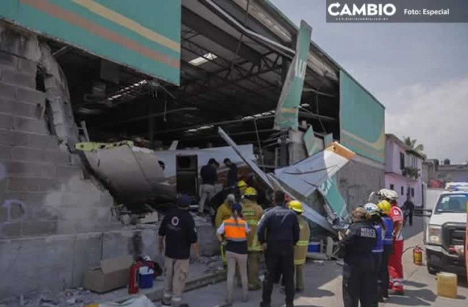 Avionetazo en Morelos: 4 de los heridos compraban productos en Bodega Aurrerá (FOTOS)