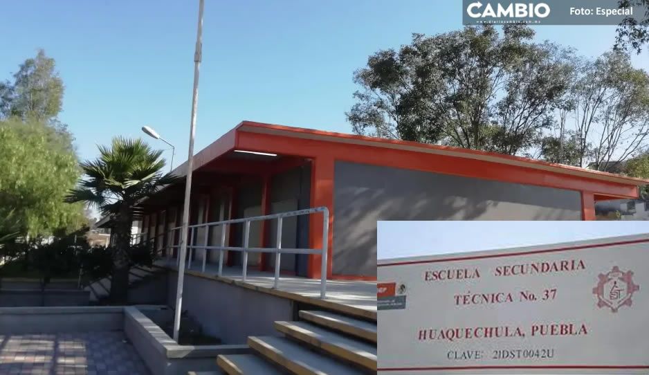 Denuncian contagiadero de Covid en Secundaria 37 de Huaquechula