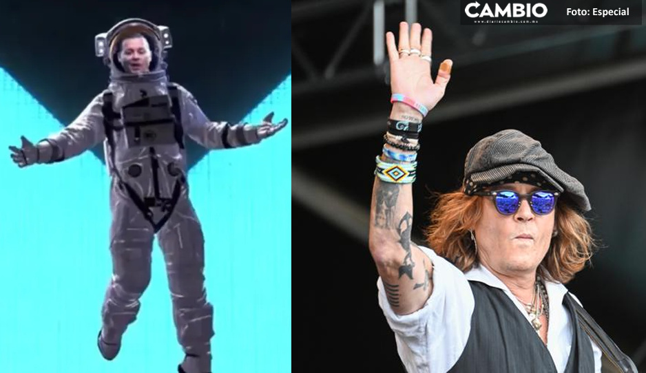 VIDEO: Así reapareció Johnny Depp en los MTV VMAs 2022