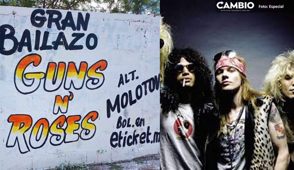 Guns N Roses te invita a un “Gran Bailazo” en Mérida