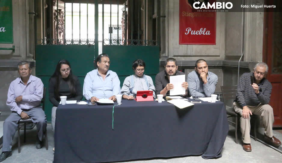 Colectivos poblanos buscan que la Revocación de Mandato aplique para el gobernador del estado (FOTOS Y VIDEO)