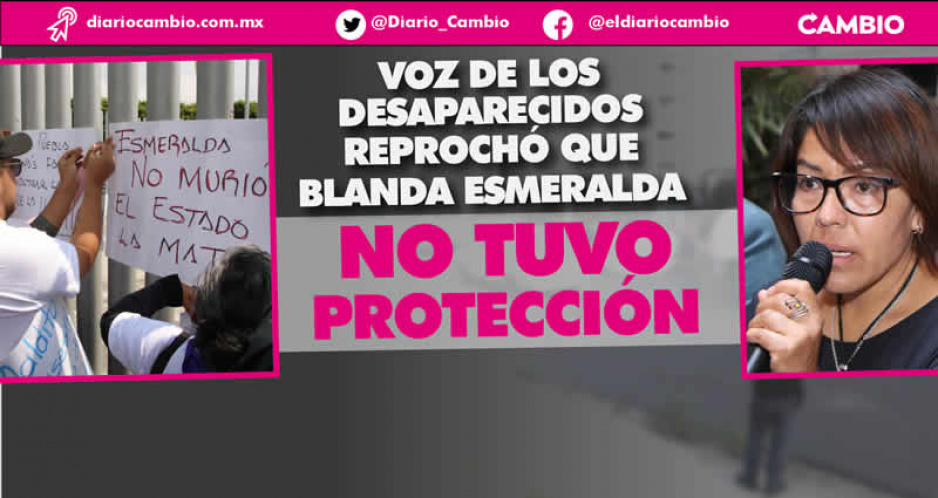 Voz de los Desaparecidos reprocha el asesinato de una de sus integrantes: somos ignorados (VIDEO)