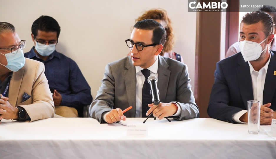 Sostiene Tlatehui mesa de trabajo con rectores de universidades ubicadas en San Andrés Cholula