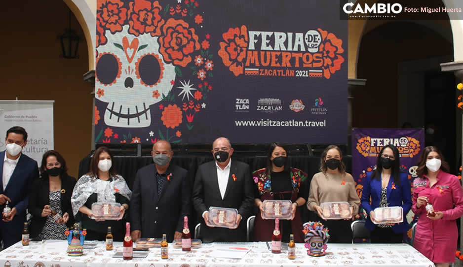 Edil de Zacatlán presenta Festival de Muertos que será del 29 de octubre al 4 de noviembre (VIDEO)