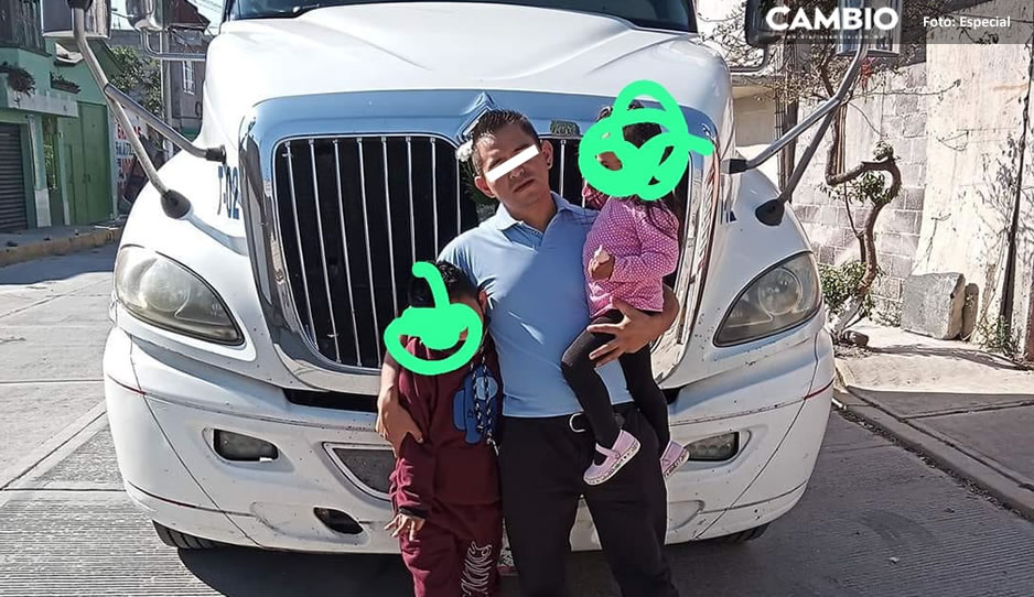 Se llamaba Andrés y era padre de dos pequeños, el trailero asesinado en la Puebla- Orizaba