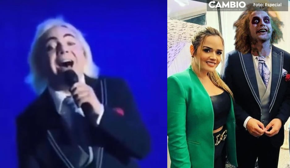 Comparan a Cristian Castro con Beetlejuice por su nuevo look