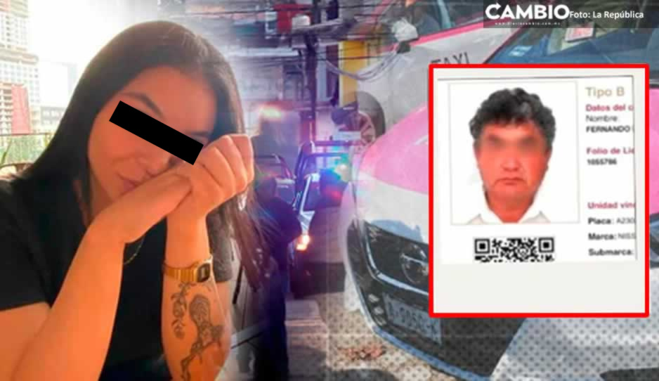 Detienen a Fernando, conductor del taxi del que se lanzó Lidia Gabriela