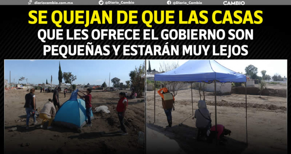 Damnificados de Xochimehuacan SE PONEN EXIGENTES: quieren reconstrucción, no reubicación (FOTOS Y VIDEOS)