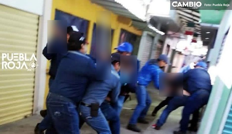 Gaseros se enfrentan a golpes por ruta de distribución en San Ramón (VIDEO)