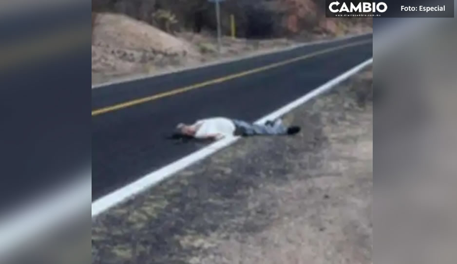 Abandonan cadáver de un hombre sobre carretera de Petlalcingo
