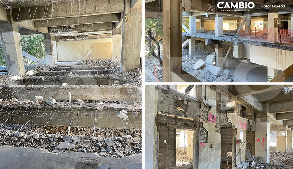 Las ruinas de San Alejandro desde dentro: así está quedando la demolición del legendario hospital IMSS (FOTOS y VIDEO)