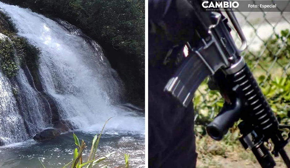 Comando armado asalta a 36 turistas en las cascadas del Arenal en Zoquiapan… ¡hasta los golpearon!