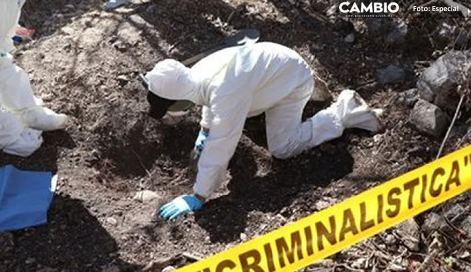 ¡De terror! Encuentran un cadáver semienterrado entre los límites de Huixcolotla y Tecamachalco