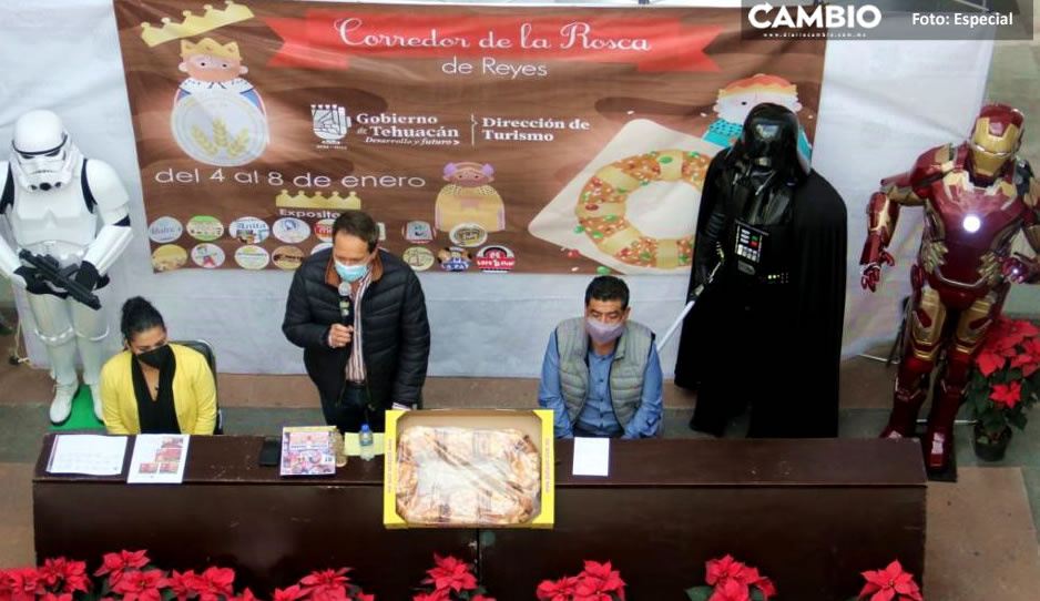 ¡Mega delicioso! Panaderos de Tehuacán harán rosca de Reyes de 220 metros