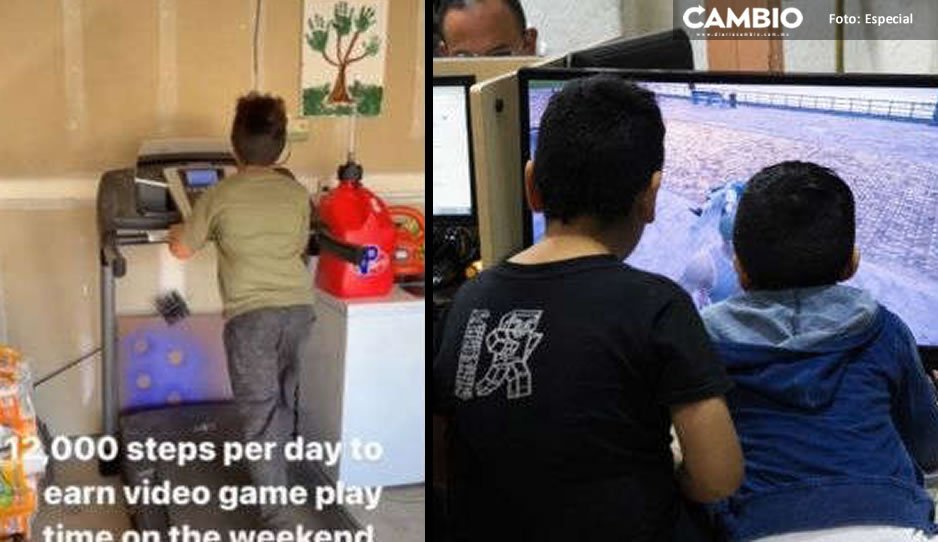 VIDEO: Pone a su hijo a caminar casi 10 kilómetros a cambio de videojuegos y se viraliza en redes