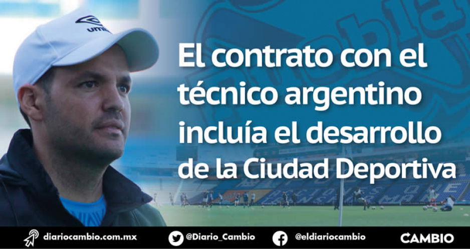 Club Puebla le falla a Larcamón: no tendrán instalaciones propias como le prometieron (VIDEO)
