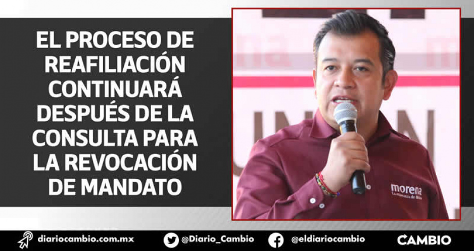 Fuereño Belmont se baja de la contienda por la dirigencia de Morena por carecer de apoyos
