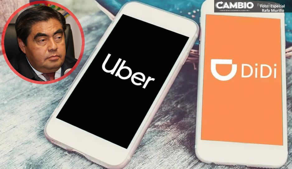 “No deben sobrepasar límites” Gobierno de Puebla logra acuerdo con conductores de Uber y Didi