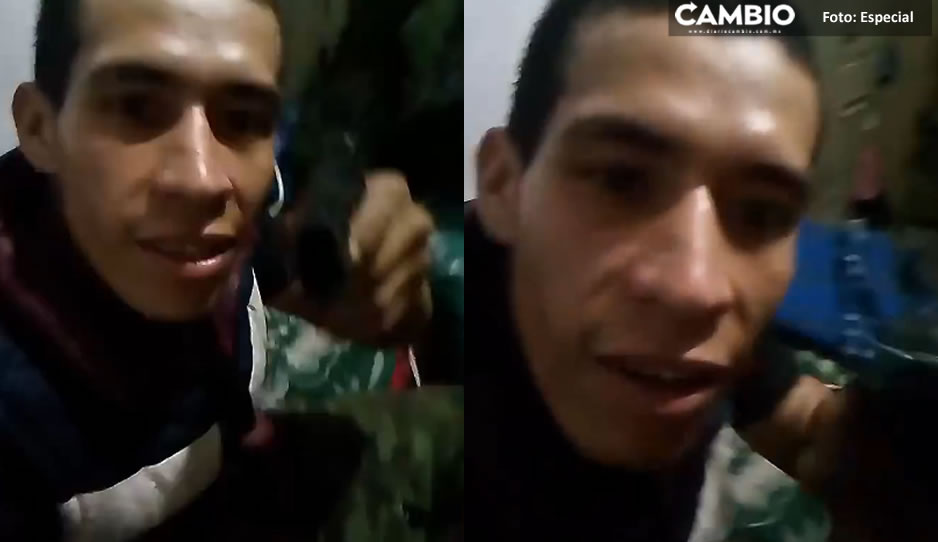 “Unos balazos en las patas”: Delincuente amenaza a través de un VIDEO a sus víctimas en Ecatepec