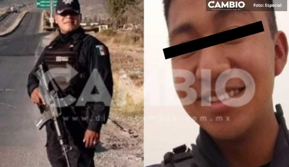 Sergio y Oscar, los policías de Tepeaca ejecutados a sangre fría tras robo de patrulla