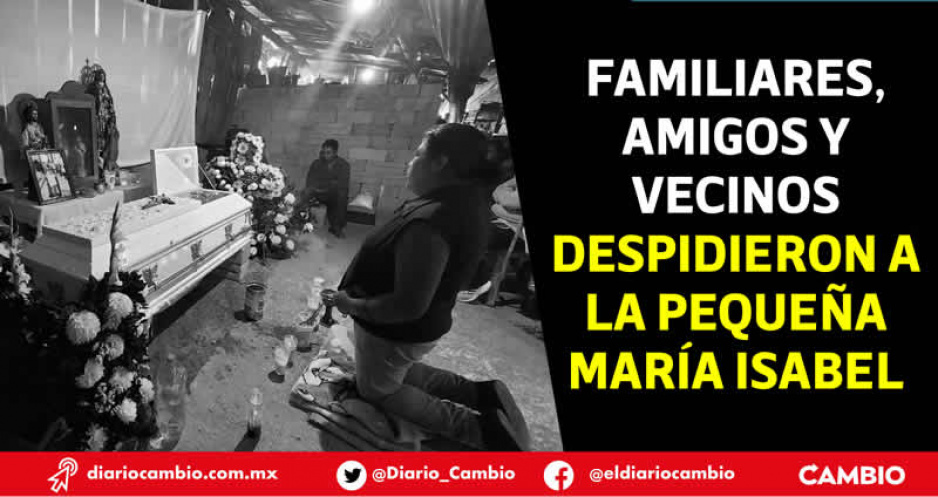 En medio de llanto y con la exigencia de justicia, despiden a pequeña de 10 años asesinada en Zoquitlán