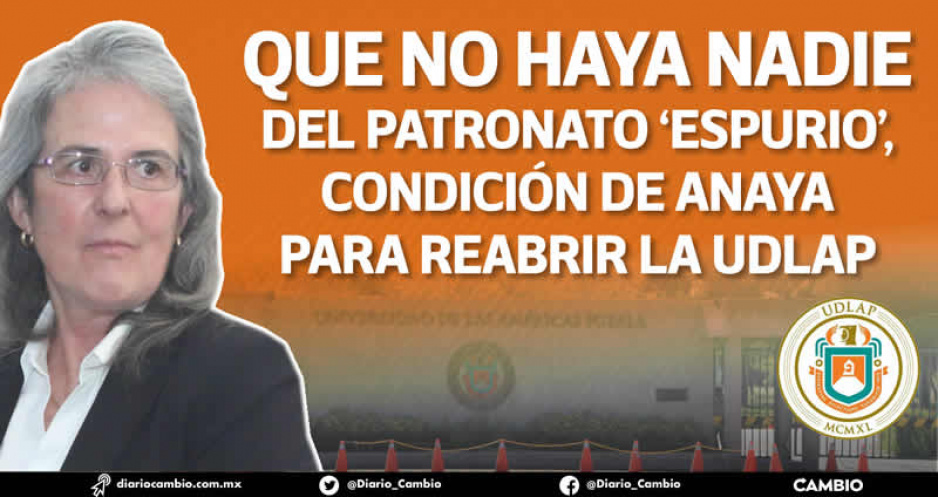 Tras la derrota jurídica, Cecilia Anaya impone condiciones para reabrir la UDLAP (FOTOS)