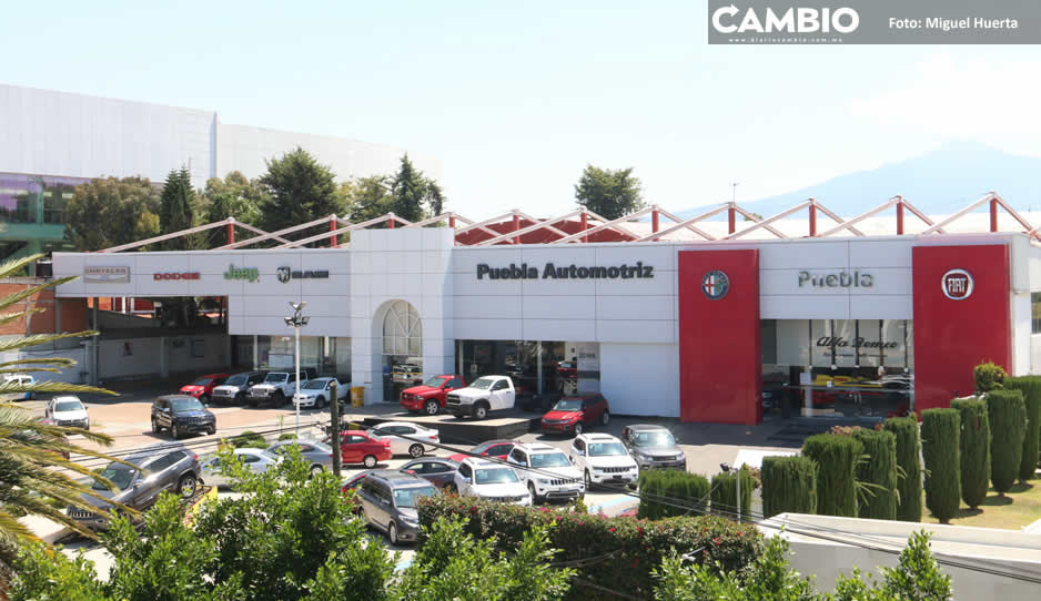 Venta de automóviles continúa a la baja en Puebla por segundo mes consecutivo