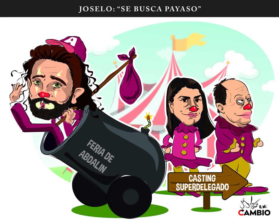 Monero Joselo: SE BUSCA PAYASO