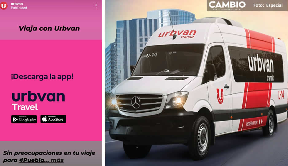 Urbvan llega a Puebla, hará dos corridas al día con destino a la CDMX