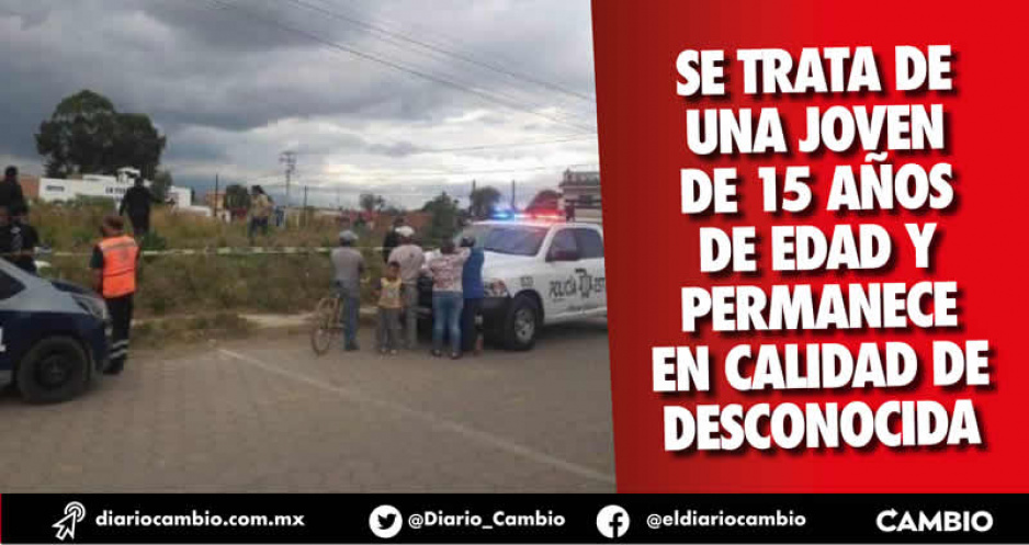 Feminicidio 62: envuelta en una sábana, encuentran el cuerpo de una quinceañera en San Pedro Cholula