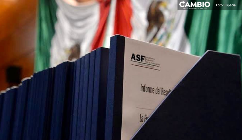 Detecta ASF irregularidades por 407.7 millones en cuenta pública 2020 de Puebla