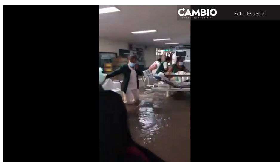 Por inundación fallaron los ventiladores de pacientes en IMSS Tula; tenían covid
