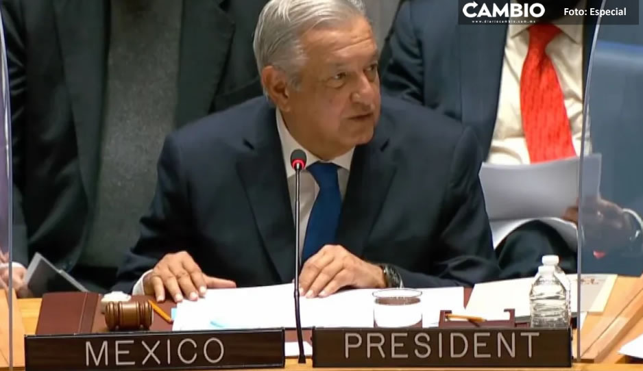 DISCURSO COMPLETO: AMLO preside el Consejo de Seguridad de la ONU (VIDEO)