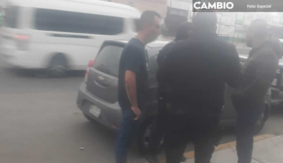 Policía de Texmelucan frustran asalto en la compra de un vehículo en Facebook