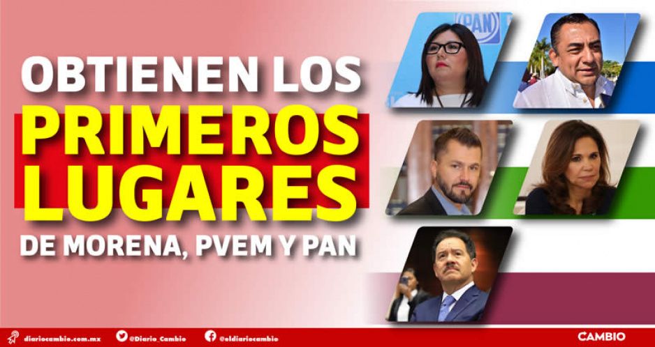 Estos candidatos del PAN, PRI, Verde y Morena ya amarraron curul en San Lázaro