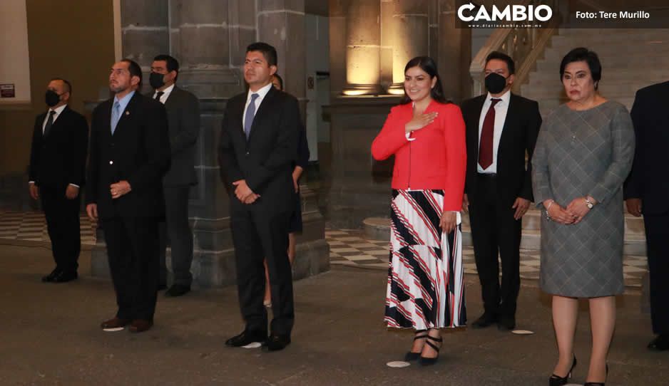 Desde el minuto cero, Lalo Rivera toma posesión de la seguridad de la Angelópolis (FOTOS Y VIDEOS)