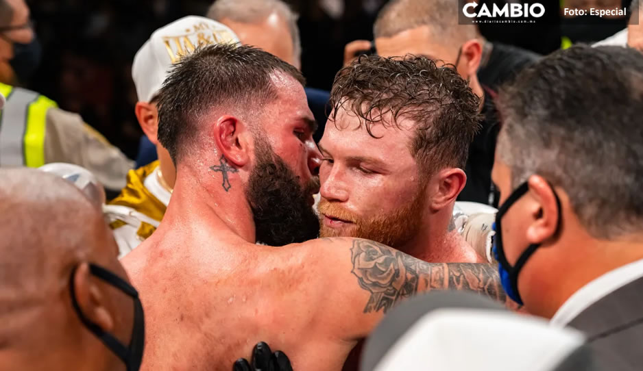 “Ya eres mi familia”: Emotiva conversación entre el Canelo y Caleb Plant