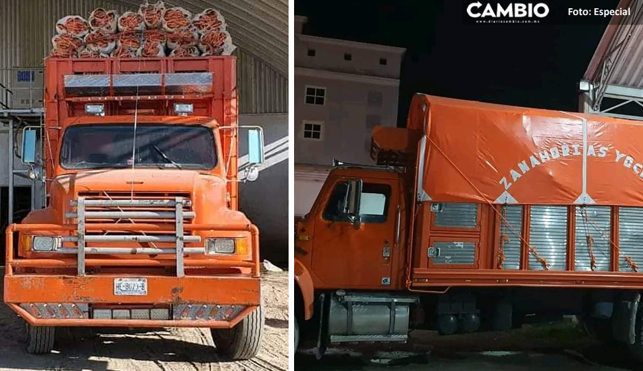 Transportistas denuncian robo de un camión torton que circulaba sobre la autopista Puebla-Orizaba