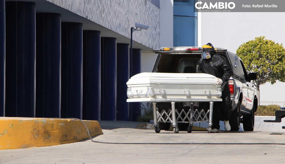 Puebla supera los 12 mil 600 muertos por COVID y hay 141 hospitalizados