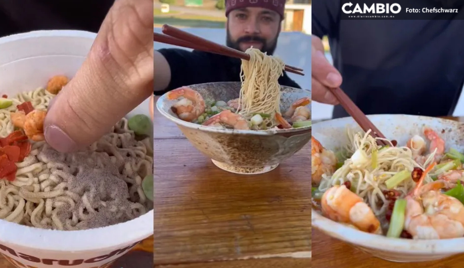 VIDEO: Así se convierte una Maruchan en un platillo gourmet