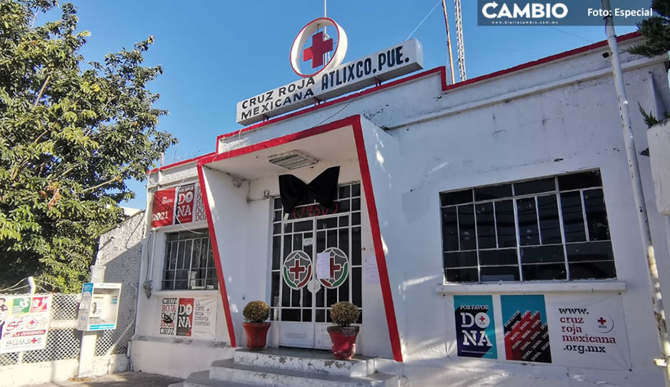 De la noche a la mañana, Cruz Roja De Puebla cierra sus instalaciones en Atlixco