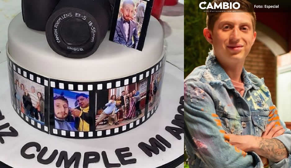 ¡Feliz cumple Benito Rivers! Novia le hace un pastel al actor por sus 23 años (FOTOS)
