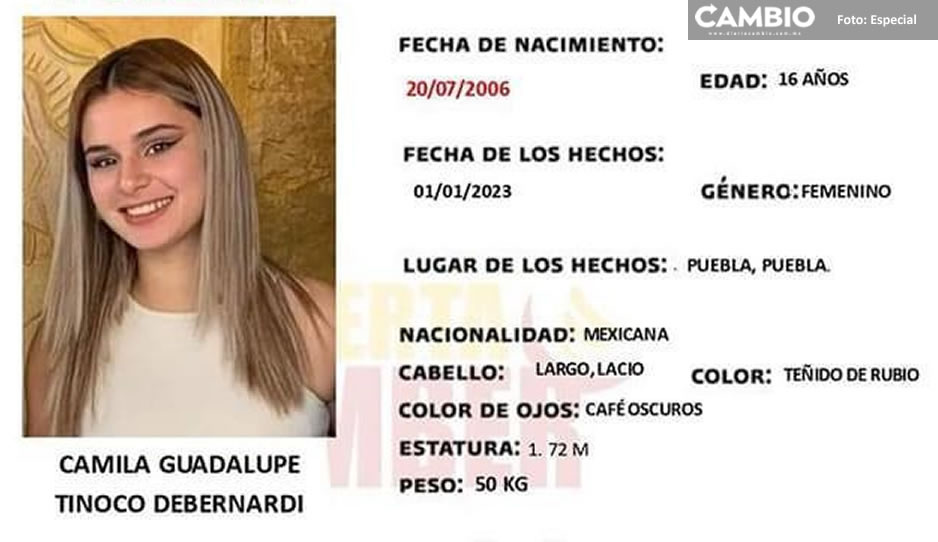 ¡Ayúdala a volver a casa! Camila de 16 años desapareció en la Margarita