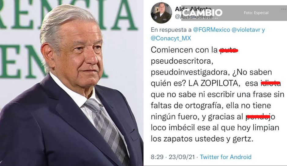 Me ofenden a mí y hasta Beatriz, responde AMLO ante críticas de científicos de Conacyt